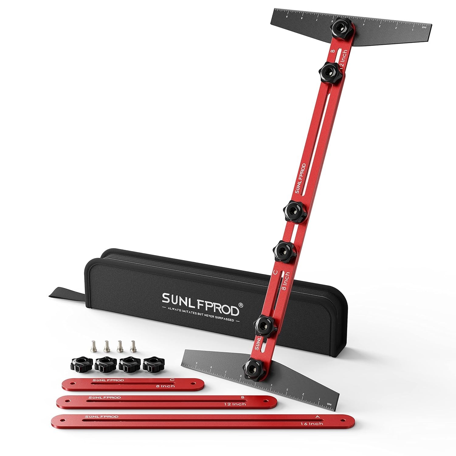 Stair Tread Template Tool - Solid Stair Tread Gauge, Stair Tools for Stair......