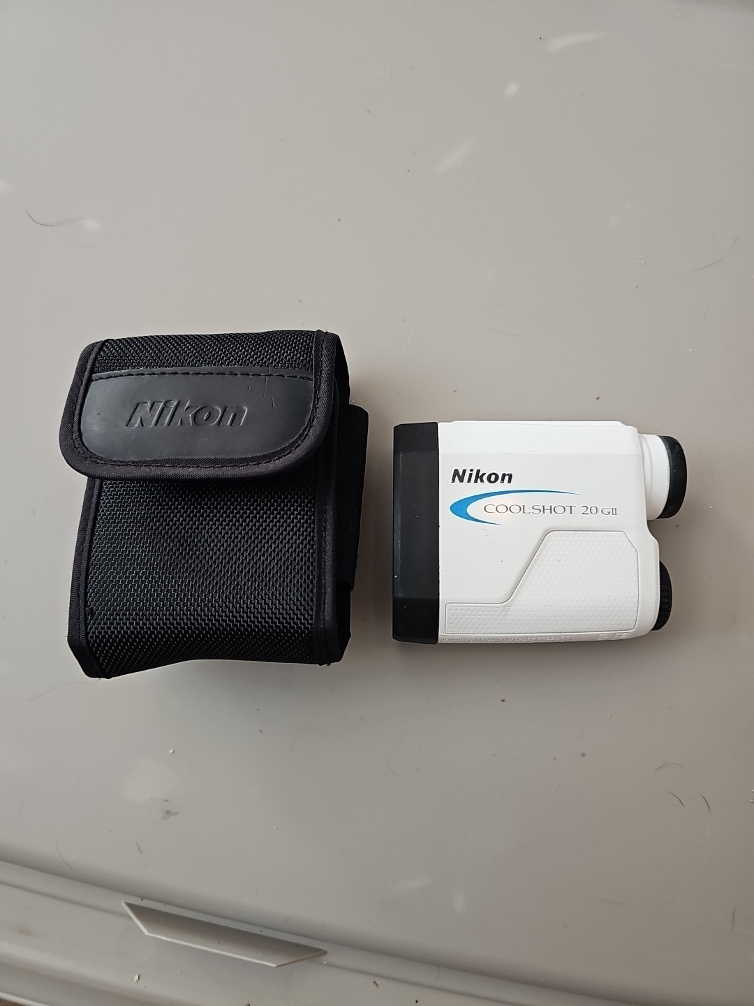 Nikon Coolshot 20 GII Golf Laser Rangefinder White with Case