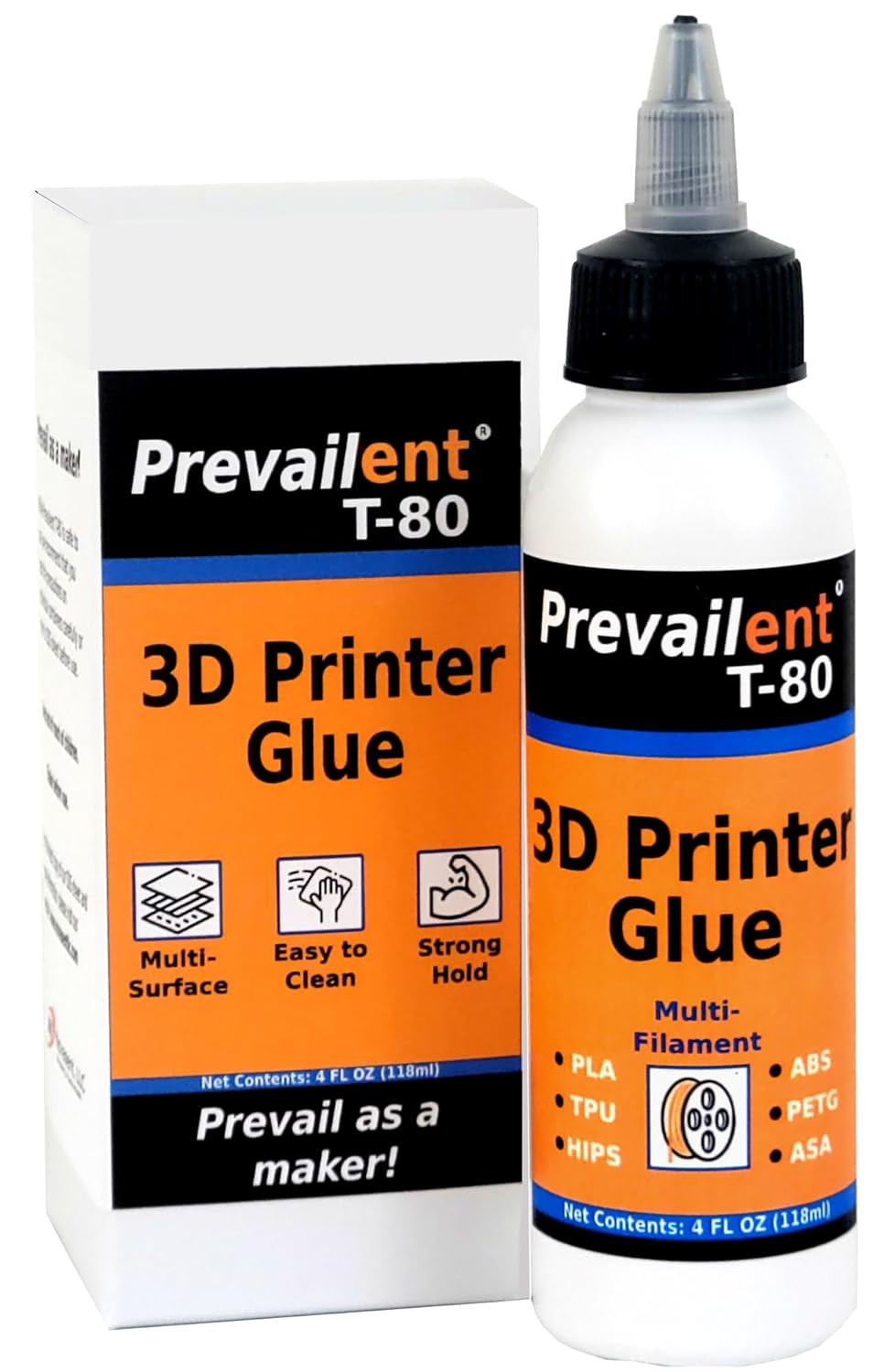 3D Printer Bed Adhesive for PLA, PETG, ABS, TPU & More, Bed Glue for Multiple Bu