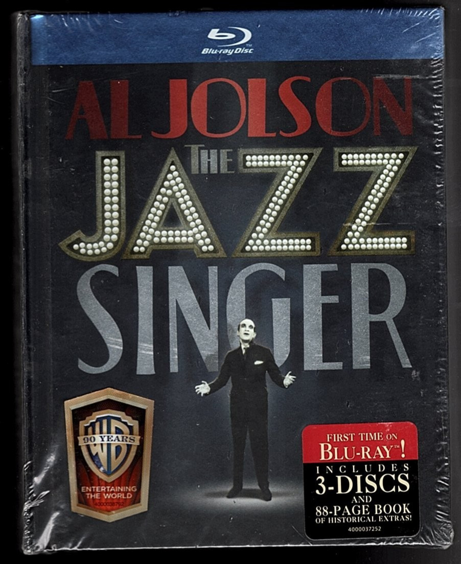 The Jazz Singer (Blu-ray, 1927, 3-Disc, 88-Page Digibook, OOP) Al Jolson