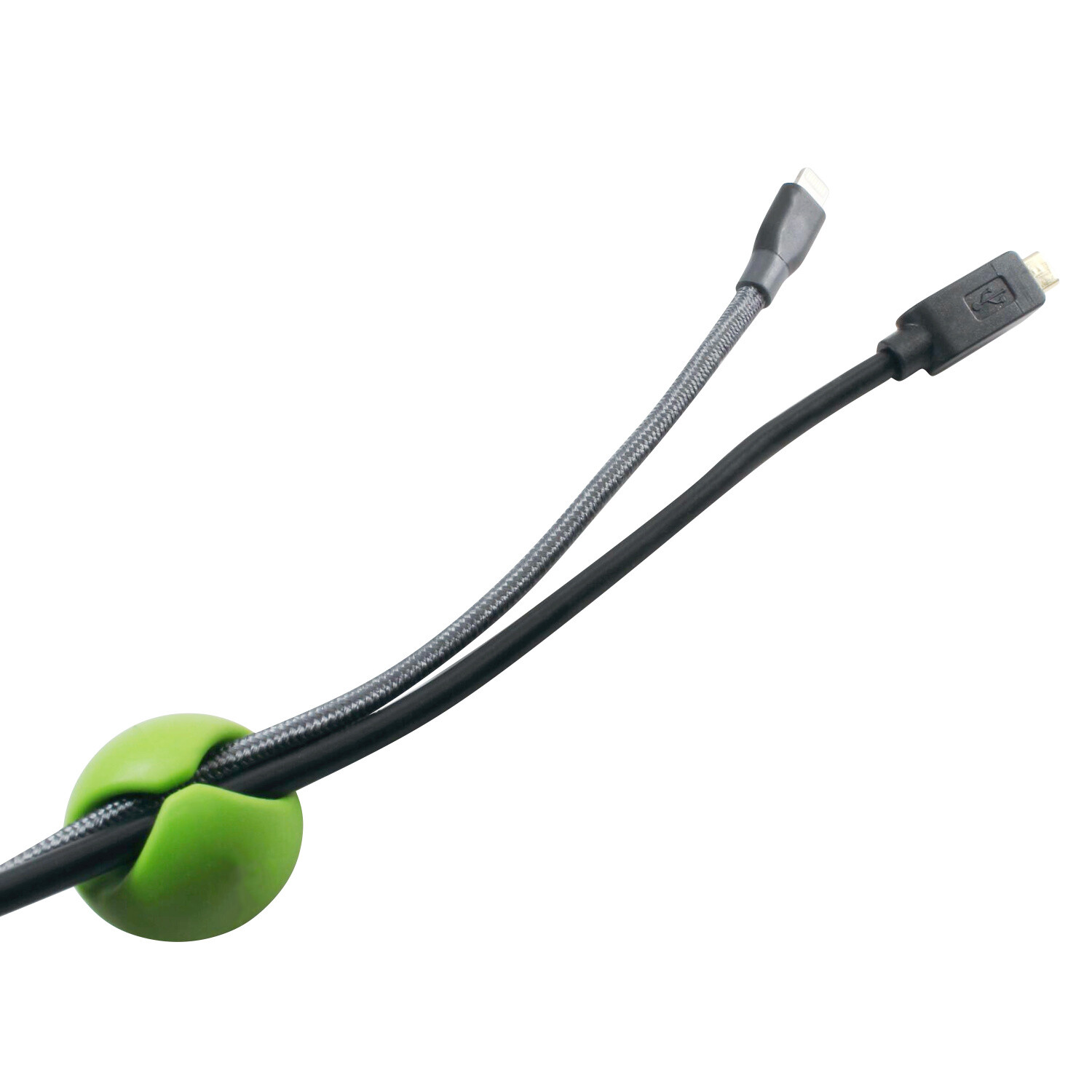 Rok Hardware Green Cable Organizer Cord Management System, Multipurpose Clip
