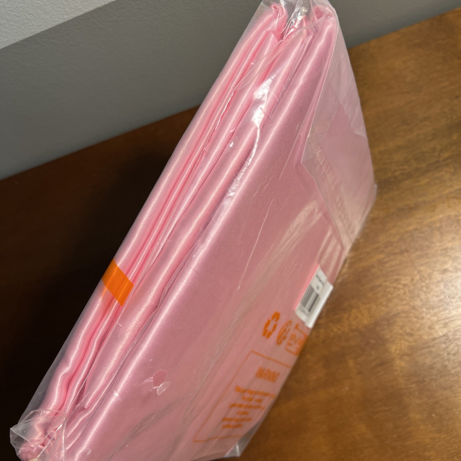 NTBAY PREMIUM QUALITY SATIN SHEET SET PINK TXL