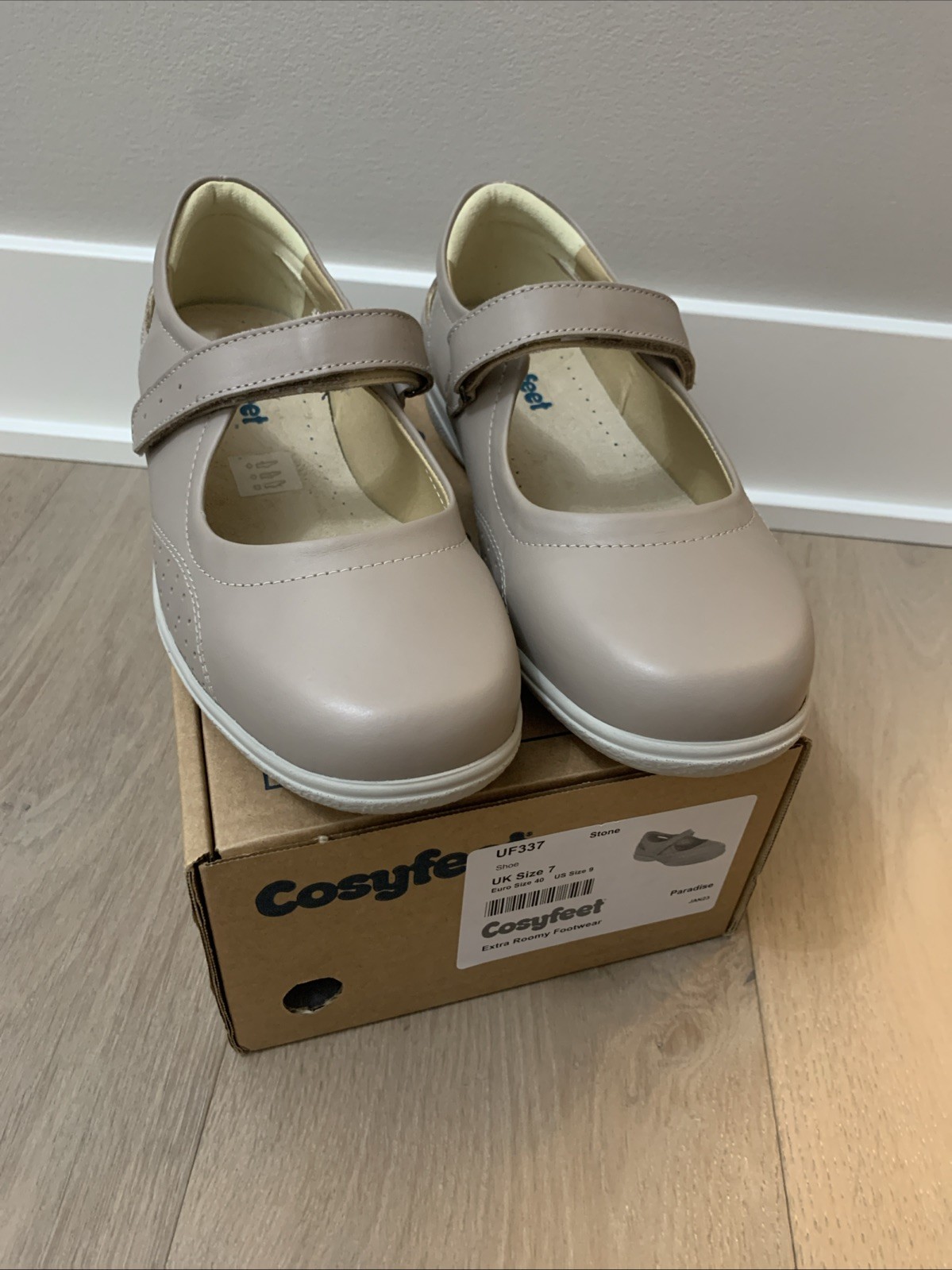 Cosyfeet Paradise Stone Extra Wide Shoes Women's Size 9 NEW IN BOX