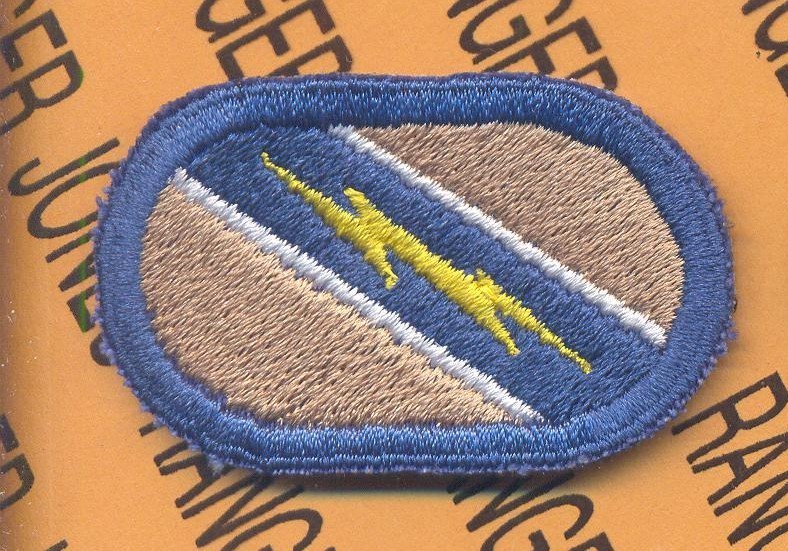 861st QM Quartermaster Co Airborne para oval patch c/e