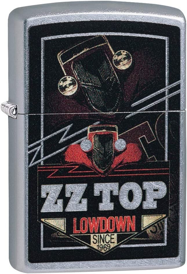 Zippo ZZ Top Street Chrome 49008