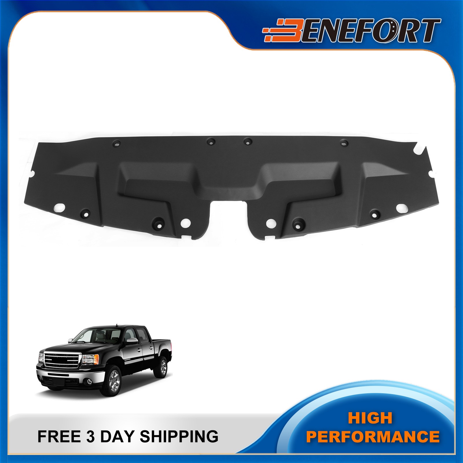 For 2007-2013 GMC Sierra 1500 2500 HD 3500 HD Radiator Support Cover GM1224126