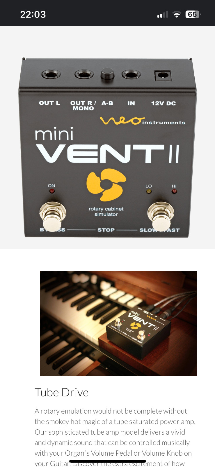 Neo mini Vent II