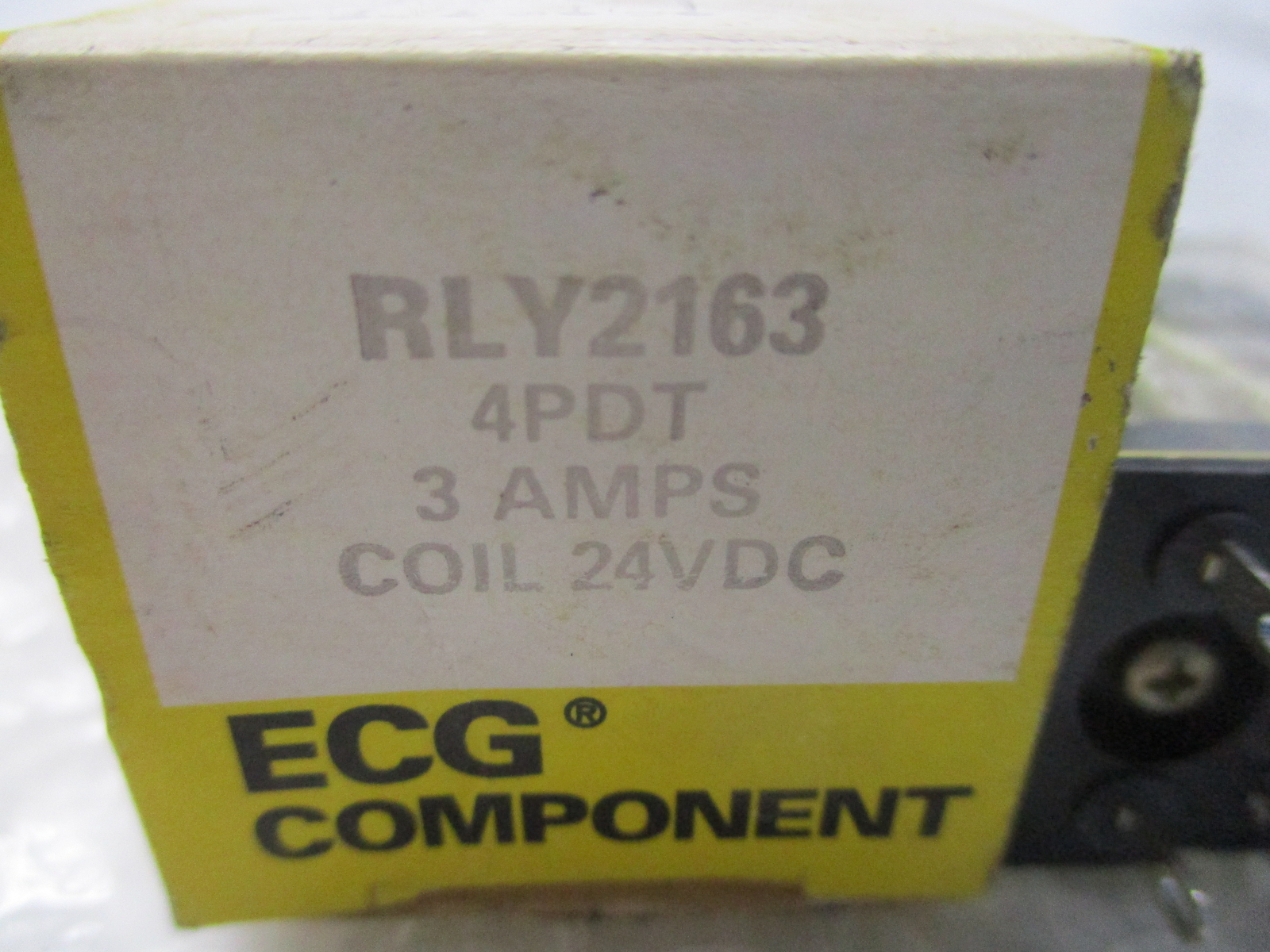 ECG RELAYS RLY2163 RELAY 24VDC NSMP
