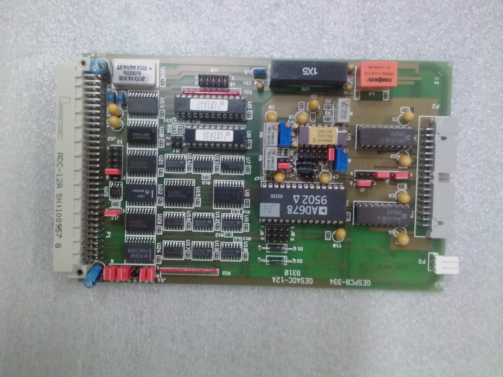 Gespac ADC-12A GESADC-12A CIRCUIT BOARD, WORKING