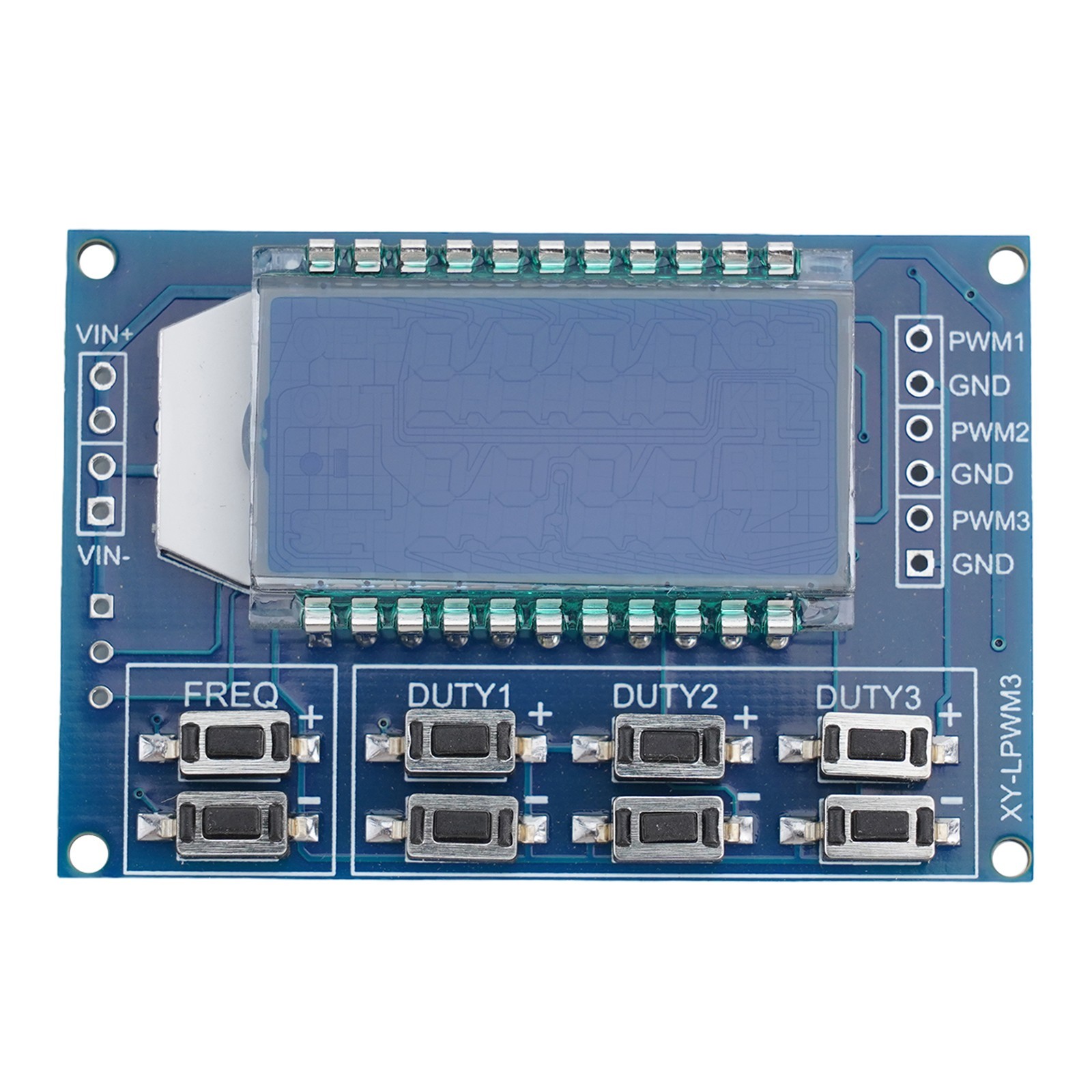 Adjustable Pulse Generator for Controlling Related Circuits LCD Display