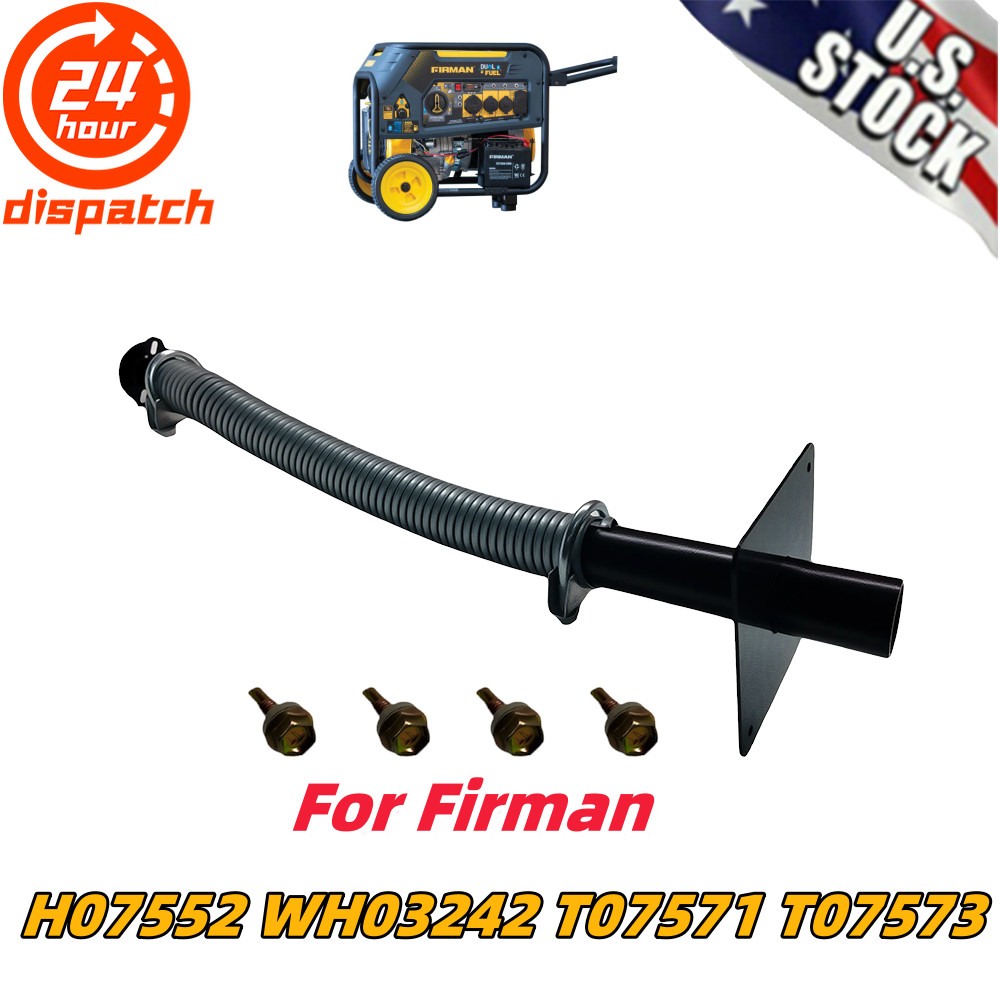 For Firman T07571 Generator Exhaust Extension Silencer Kit T07573/H07552/WH03242