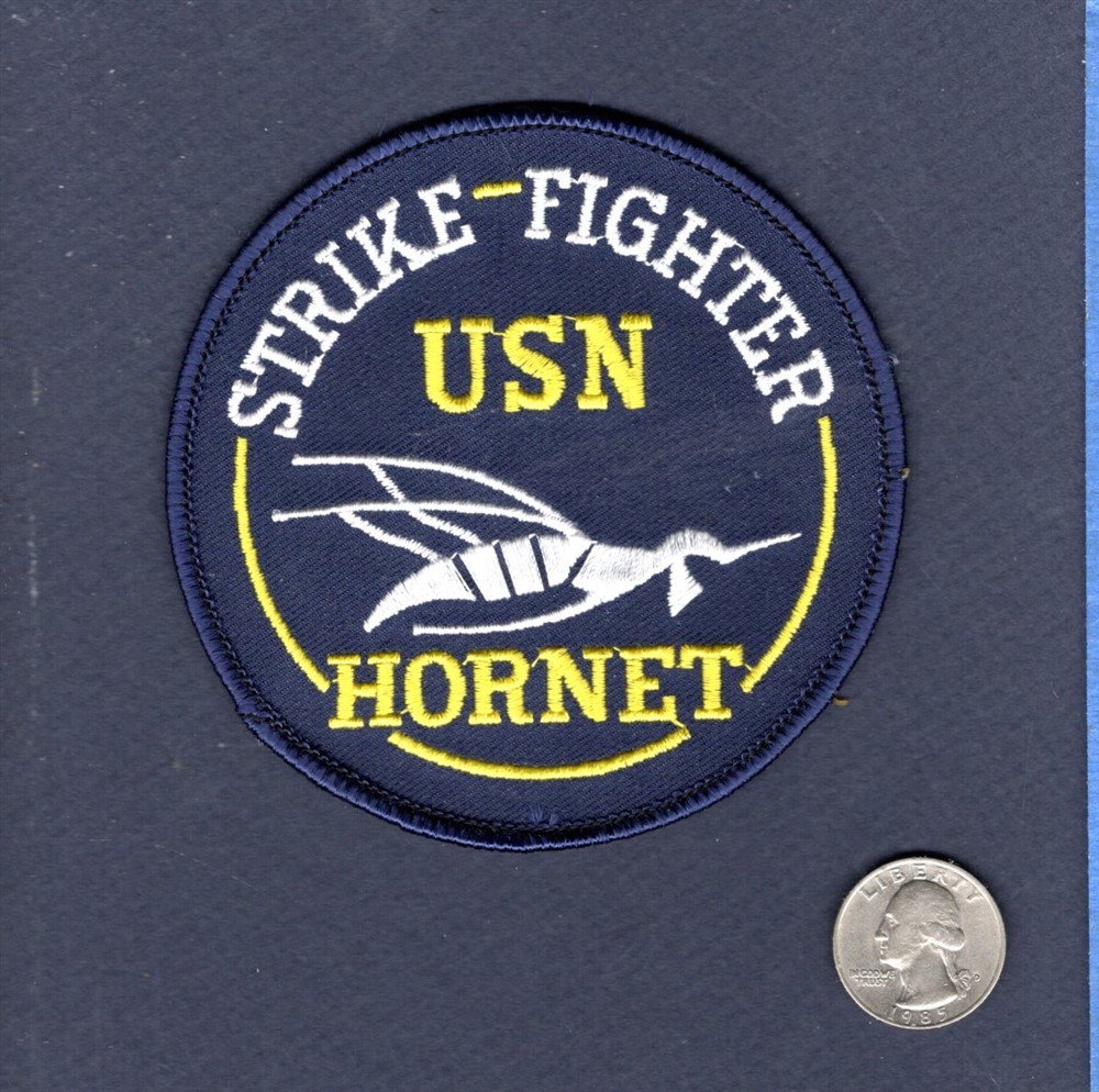 McDonnell Douglas Strike Fighter F-18 HORNET Early US Navy VFA Squadron Patch