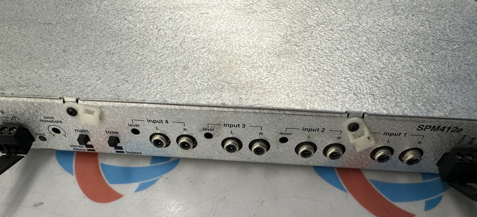Biamp SPM412e Microphone Preamp / Stereo Mixer