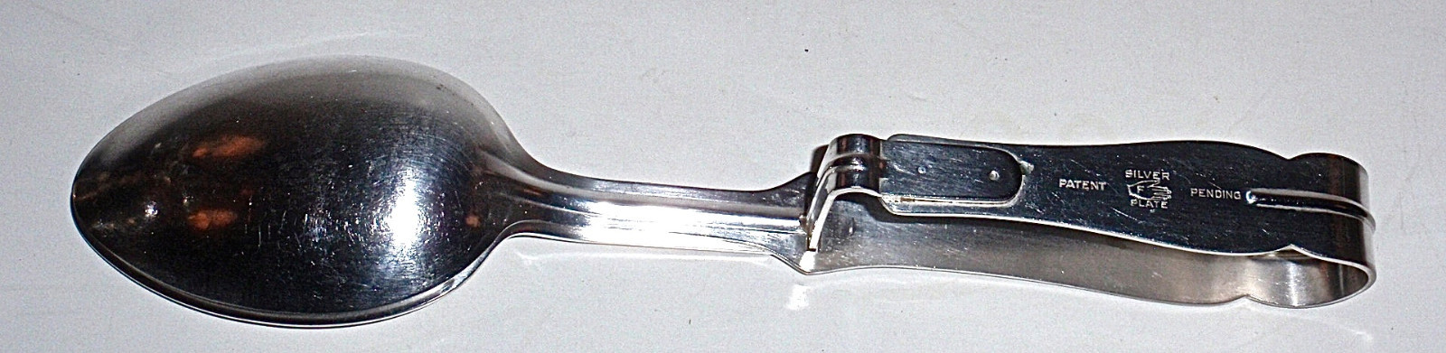 Vintage Silverplated Spring Action Server, Unique!