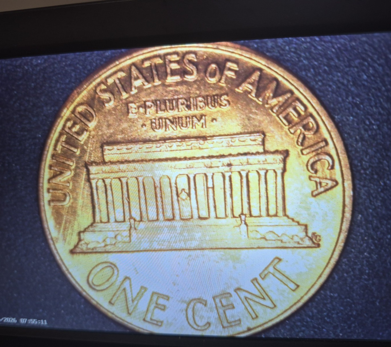 Lincoln Memorial Small Cent 1960-D RD Copper Business Strike Denver KM#201
