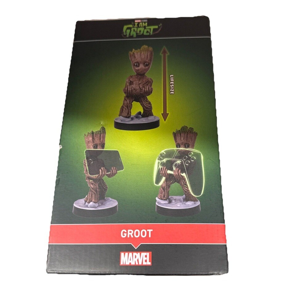 I Am Groot Gaming Cable Guys Original Phone & Controller Holder Character Stand