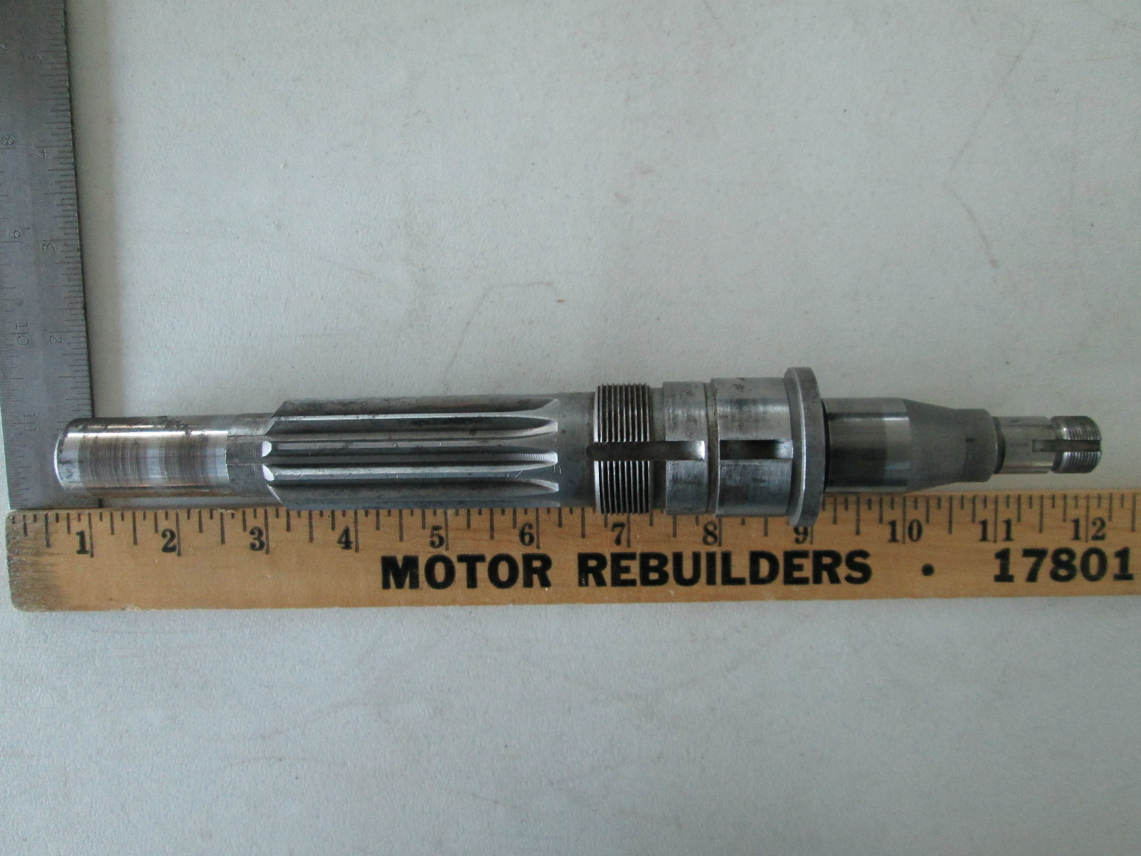 Spline Shaft fits Van Norman Machine