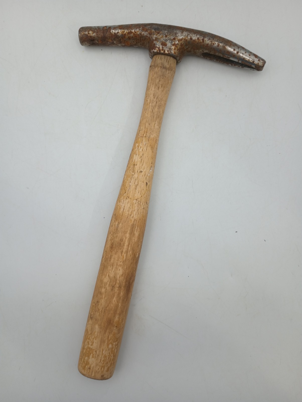 Vintage C.S. Osborne Magnetic Tip Upholstery Tack Hammer 11"