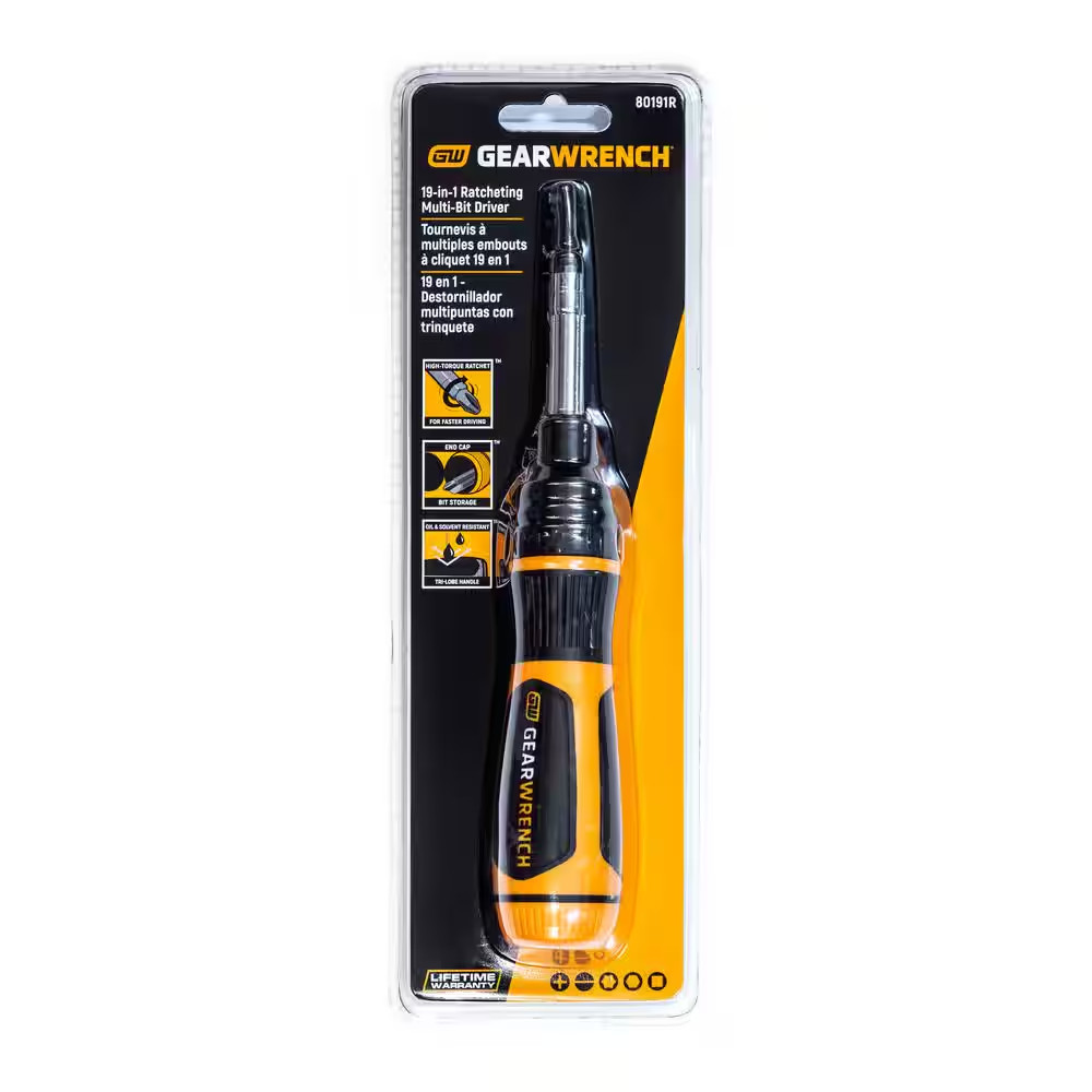 19-In-1 Ratcheting Multi-Bit Driver