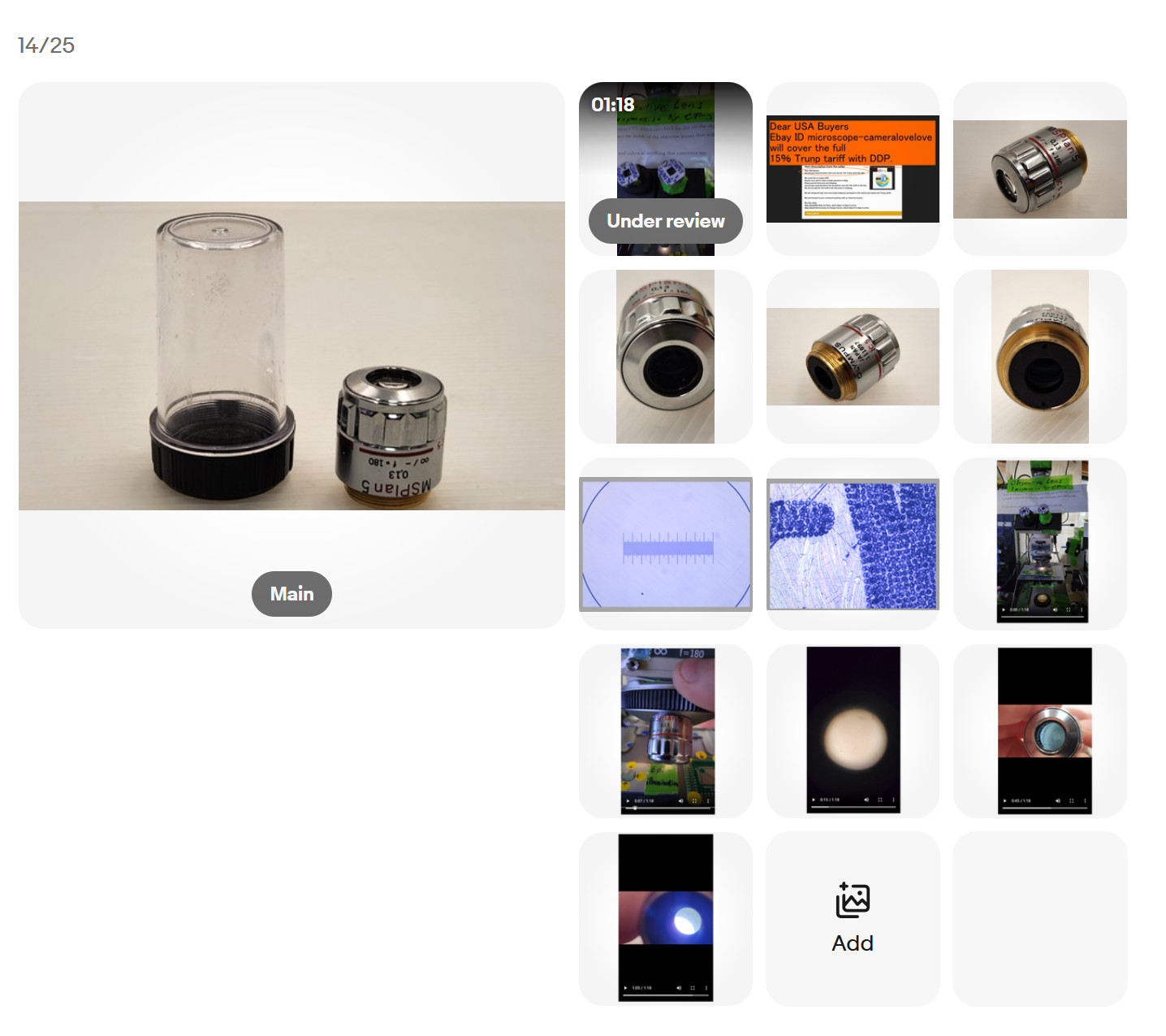 Olympus MSPlan 5x 0.13 MICROSCOPE OBJECTIVE LENS for RMS 34825
