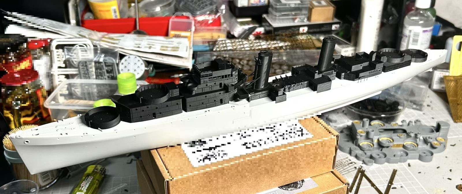 1/350 CH-A MODEL HCA004 HMS Scylla Cruiser 3D Print Full Upgrade Detail Kit