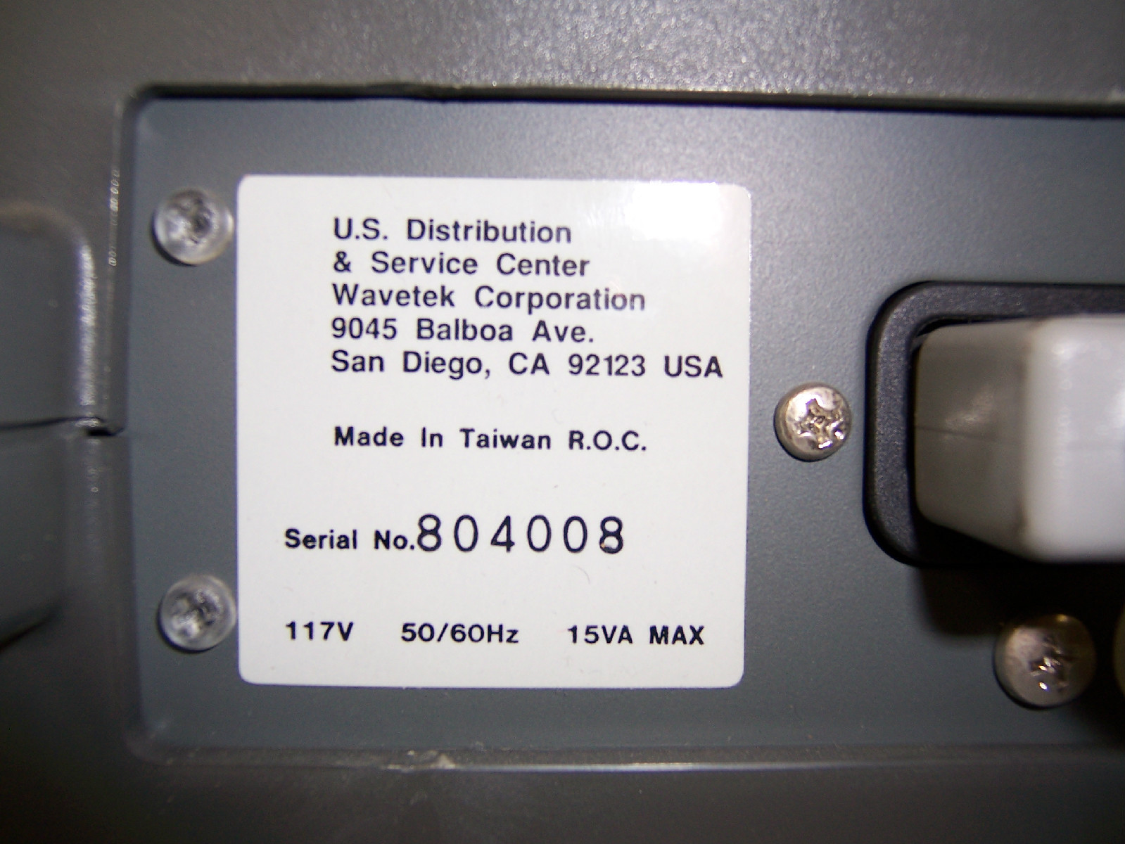 7768 WAVETEK UC10A UNIVERSAL COUNTER