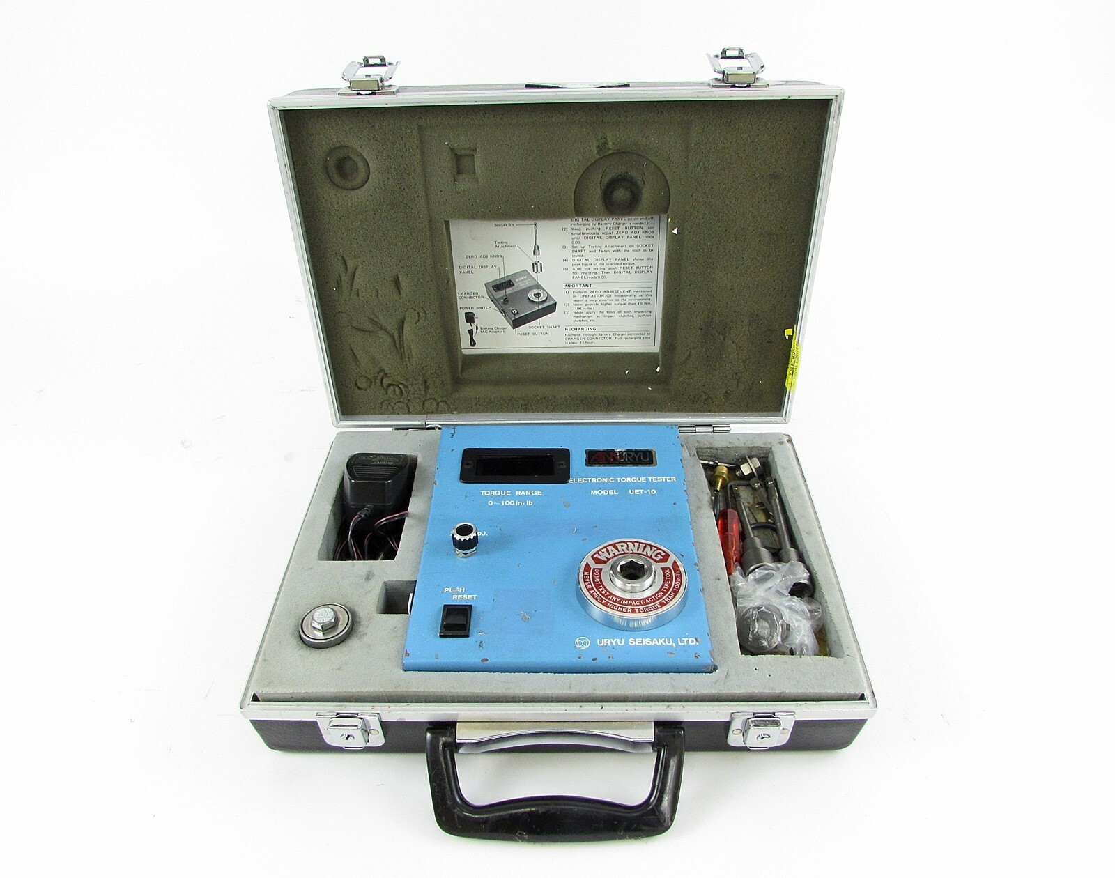 Uryu UET-10 Electronic Torque Tester - 0-100 in-lb * For Parts *
