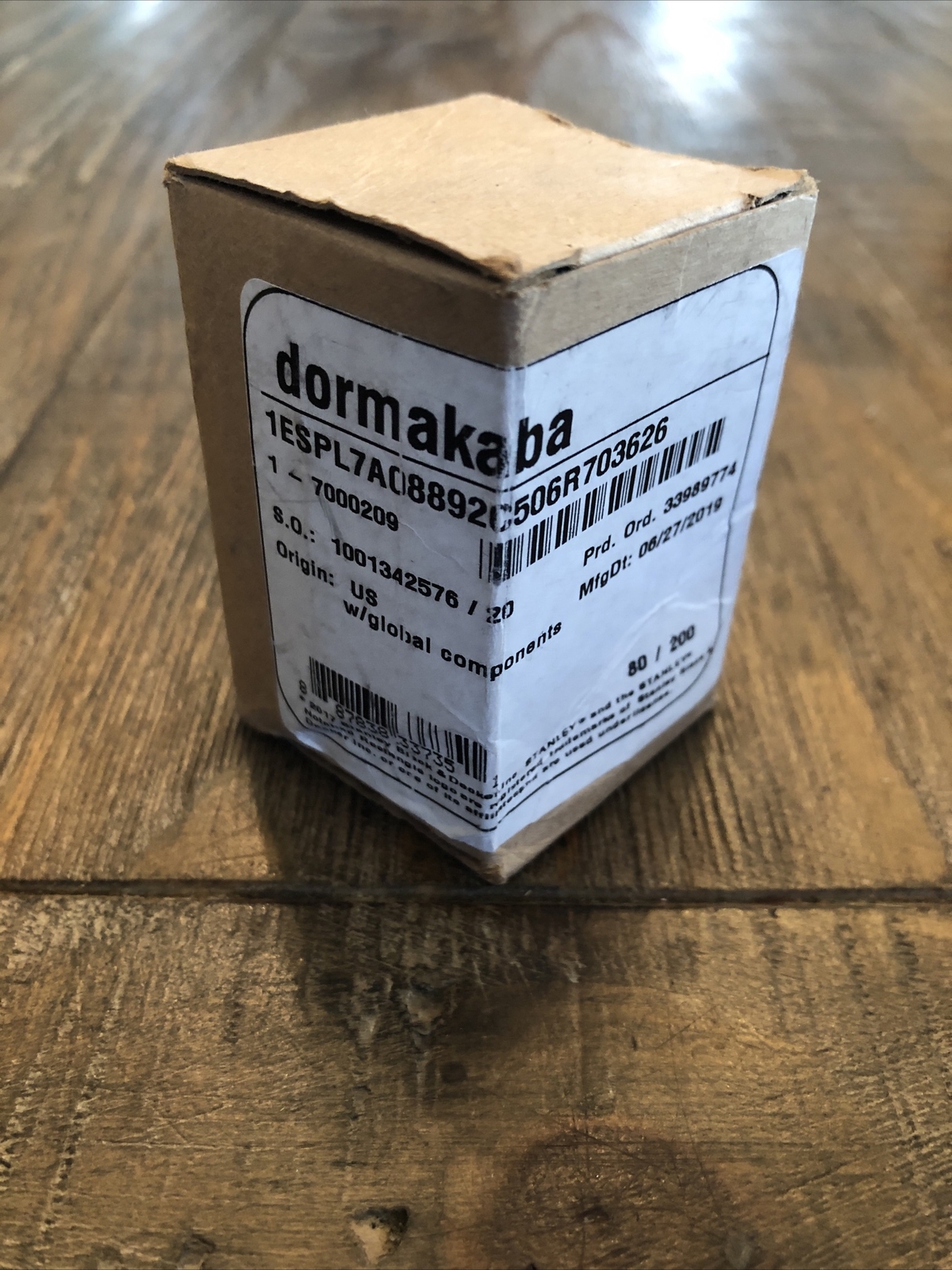Dormakaba E Series Cylinder Housing No Core 7000209