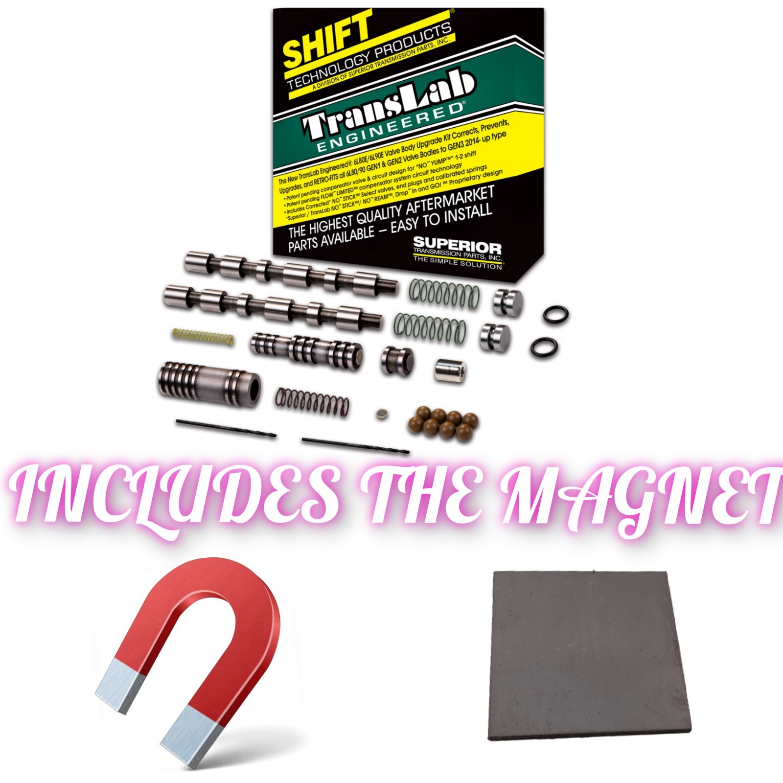 .A 6L80/6L90 TransValve Body Shift Correction Kit stl-6l80e