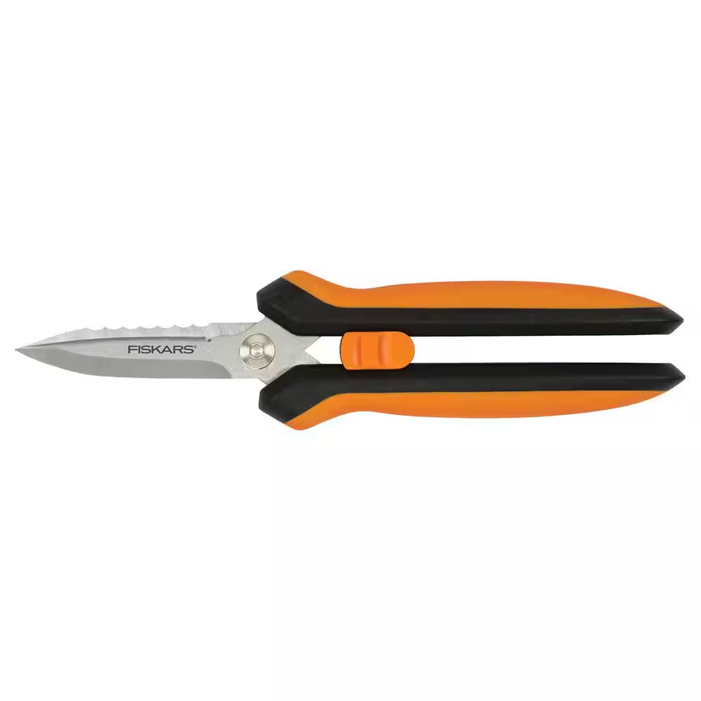Stainless Steel Blade Multi Purpose Garden Snip 8 In. Pruning Shears
