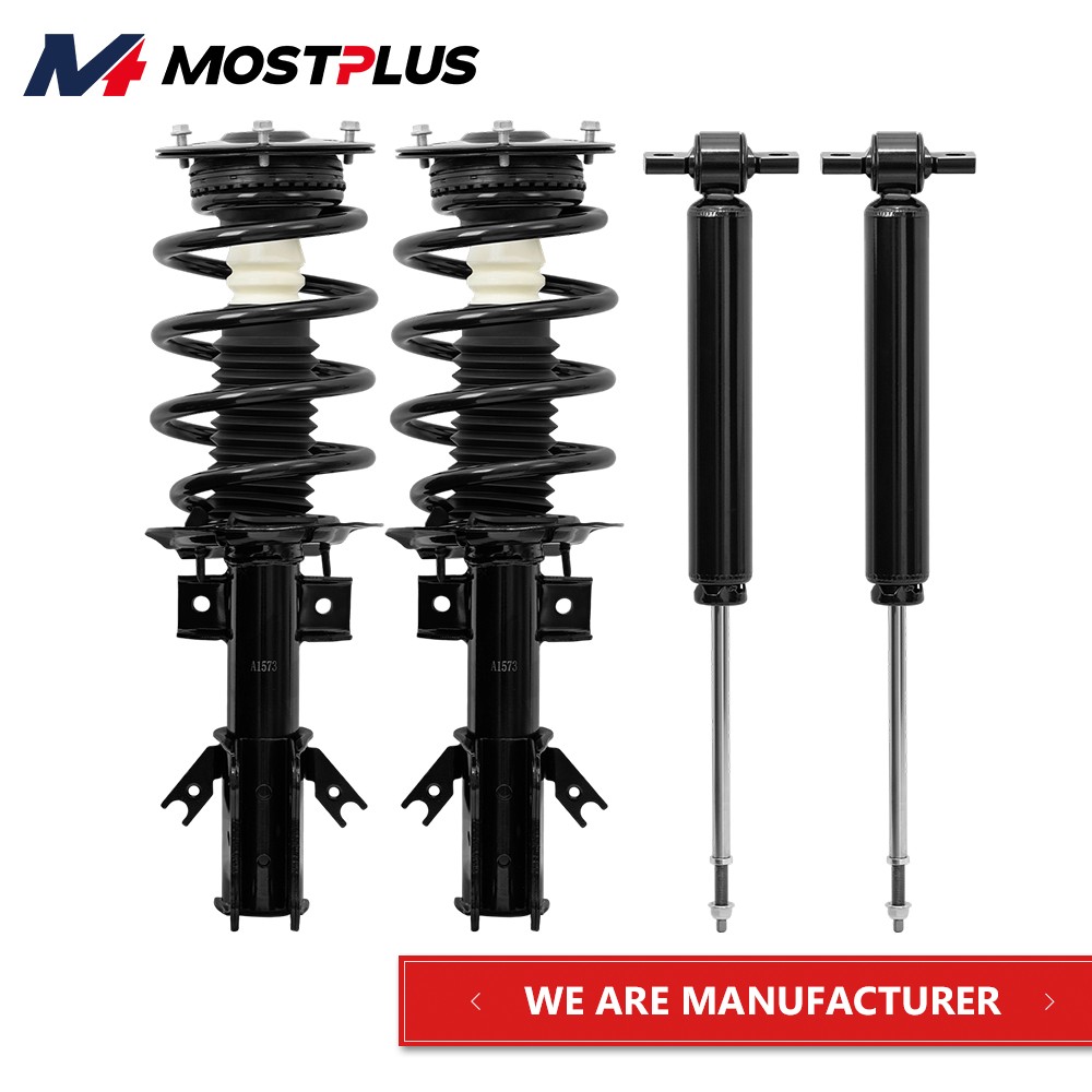 Set(4) Front+Rear Struts Shocks Assembly For 2013-2020 Ford Fusion 2.0L 2.5L