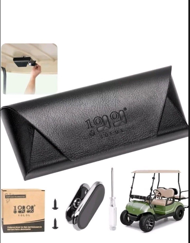 10L0L - MAGNETIC Golf Sunglasses Holder  For Golf Cart