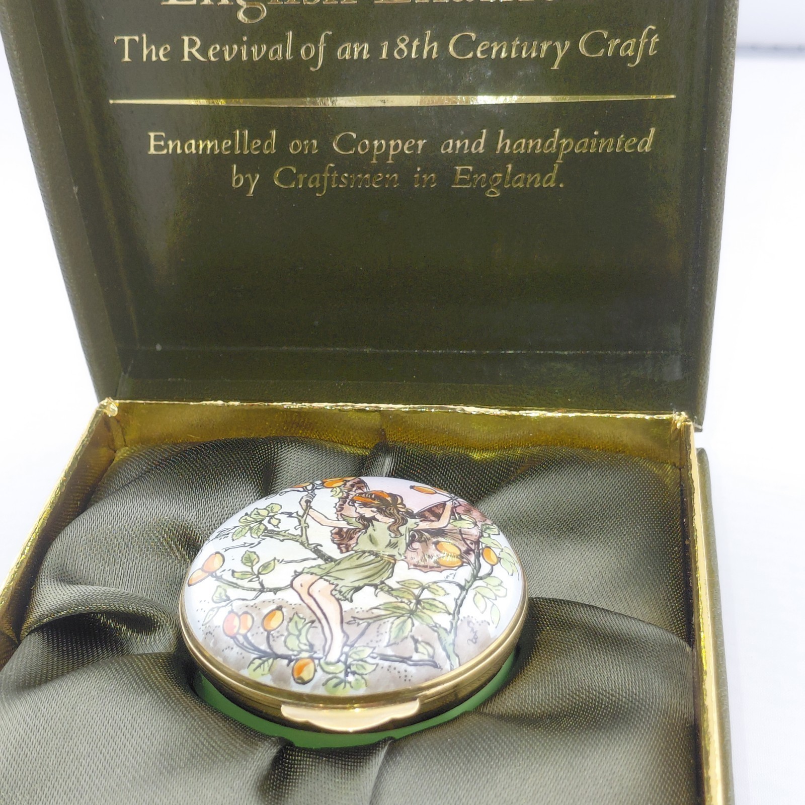 english enamels trinket Box