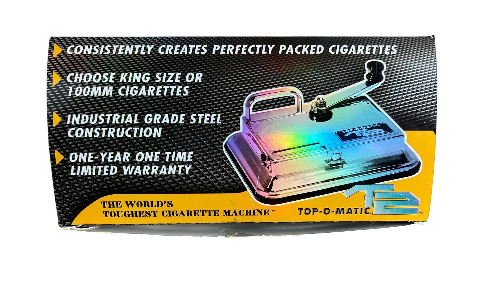 TOP-O-MATIC Cigarette Rolling Machine T2 NEW OPEN BOX