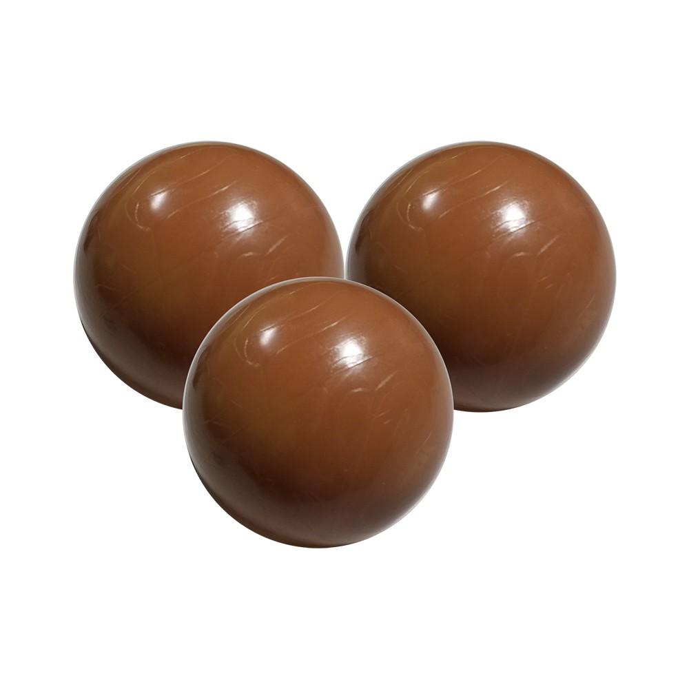 Skee Ball Set of 3 Skee Ball Brown Replacement Balls