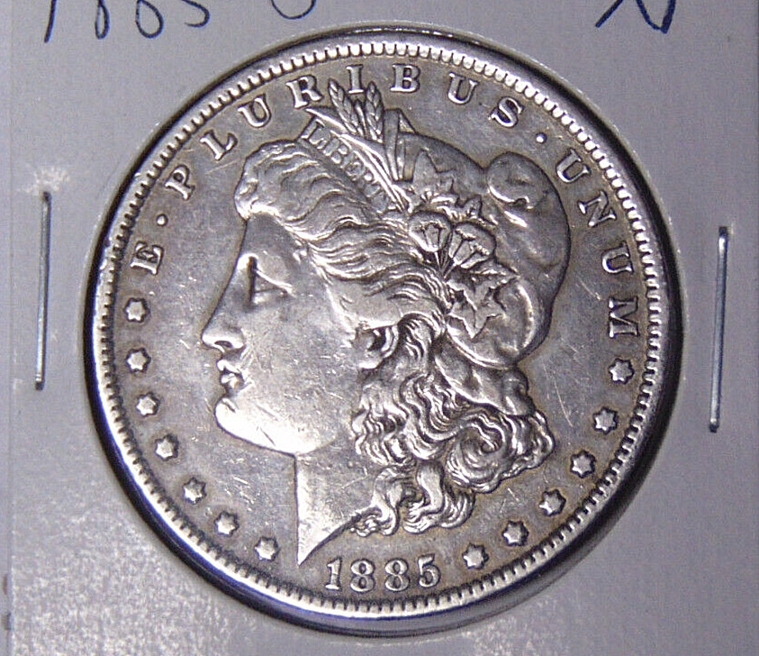 1885-O Morgan Silver Dollar XF Cleaned New Orleans Mint (11.624)