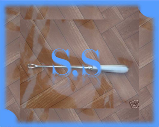Recamier uterine Curettes 6 Sharp Surgical  Instruments