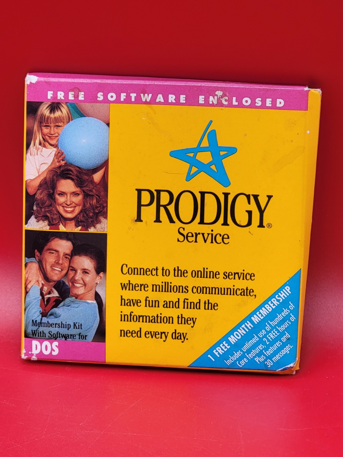 Vintage Prodigy Online Internet Interactive DOS Personal Kit 3.5" NEVER OPENED