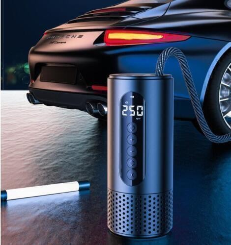 150PSI Digital Tire Inflator 12V Portable Air Pump for Car/Bike/Ball w/LED Light