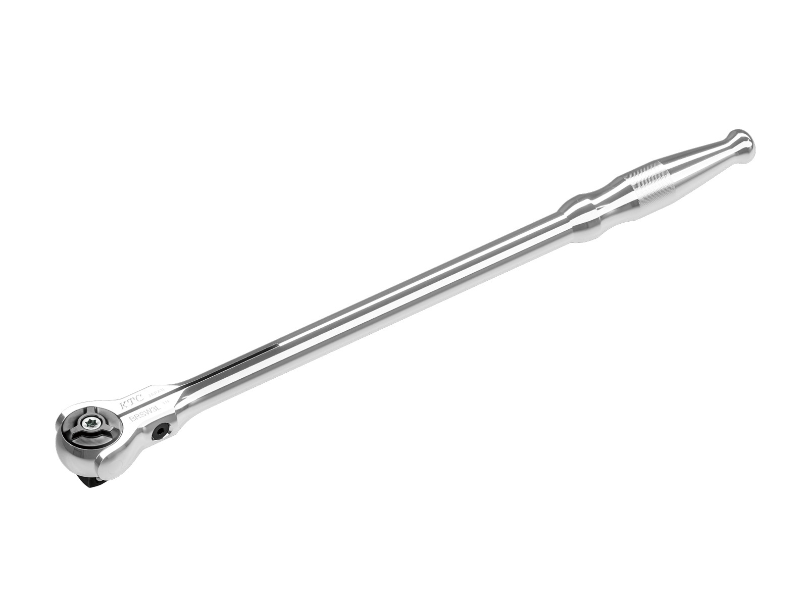 KTC 9.5sq. Long Swivel  Ratchet Handle 72 Gears BRSW3L L=300mm Made in Japan