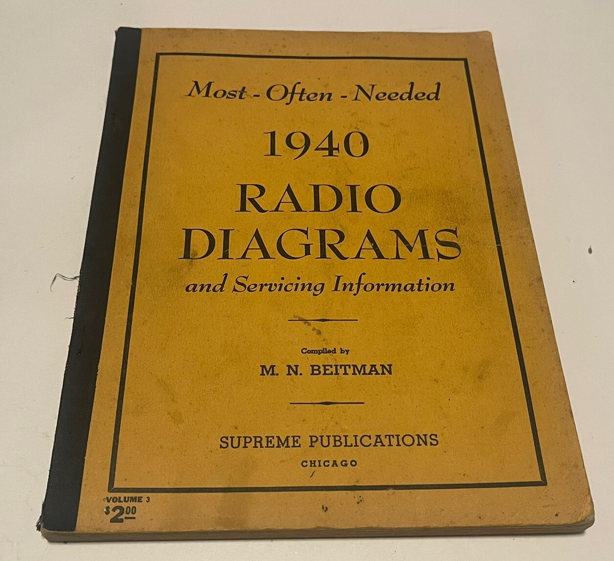 1940 Most Often Needed Radio Diagrams and Servicing Information