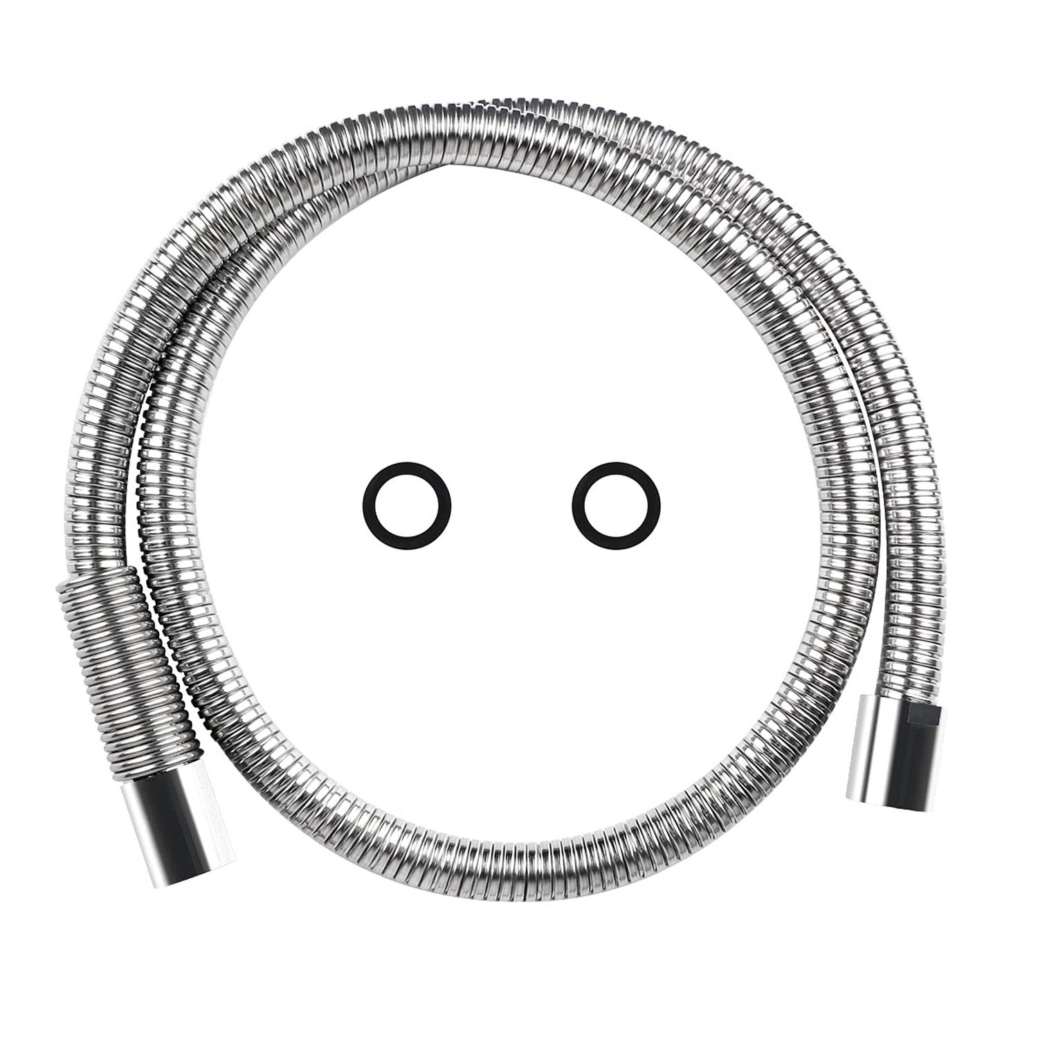 60 Inch Commercial Pre Rinse Sprayer Hose 1.42 GPM Pre Rinse Faucet Hose for ...