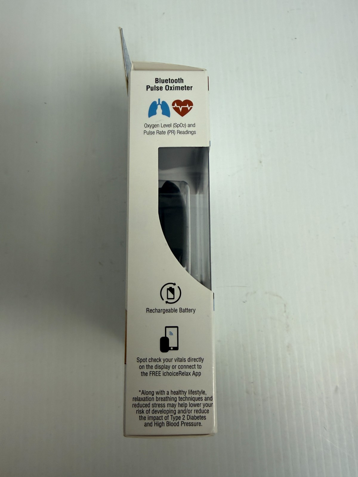 ICHOICE Pulse Oximeter + Relaxation Coach Bluetooth OX200