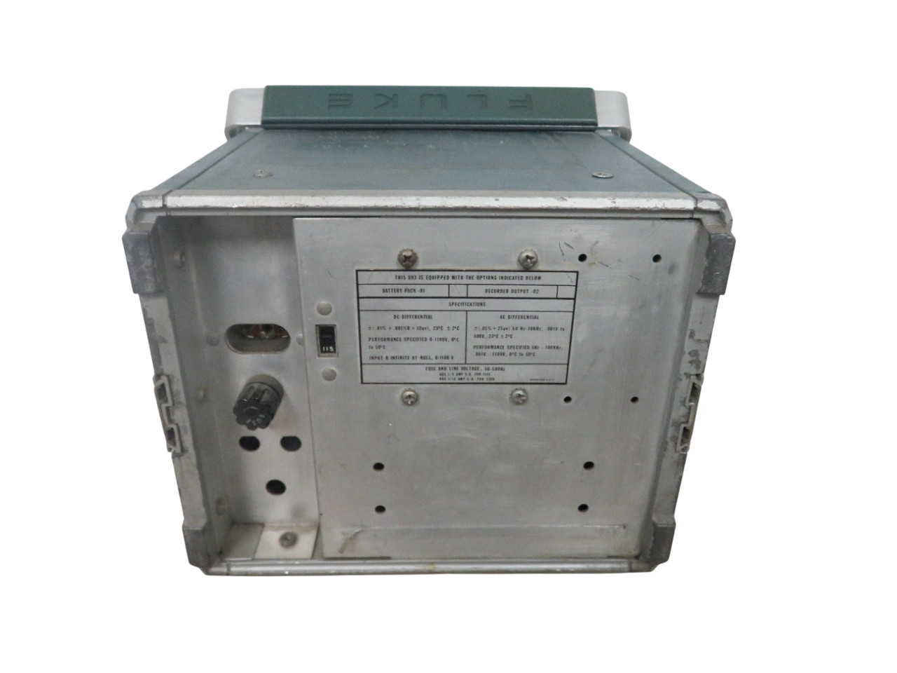 Fluke 893A AC-DC Differential Voltmeter - Free Shipping