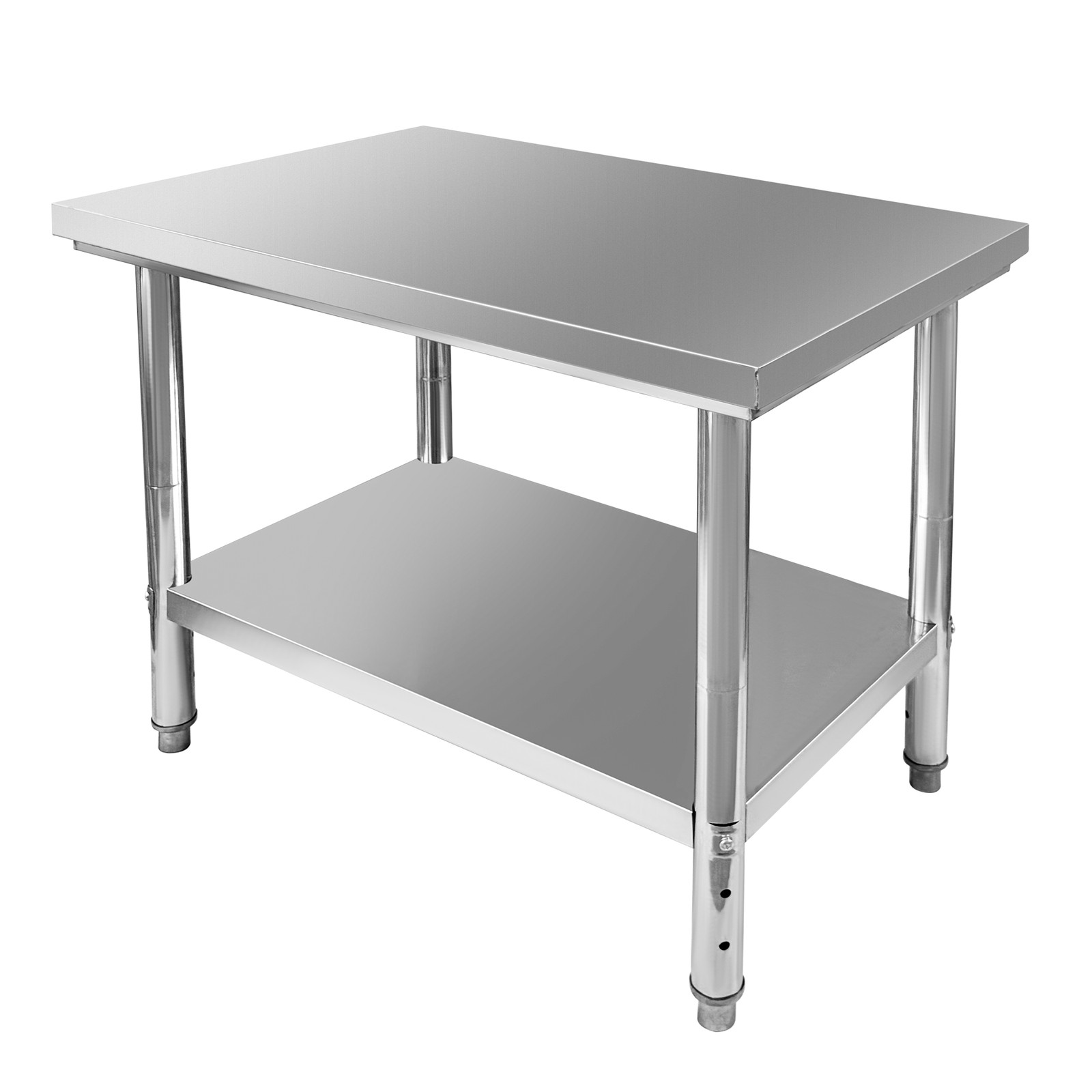 New Commercial Kitchen Prep & Metal Work Table Stainless Steel 900x600x800 mm