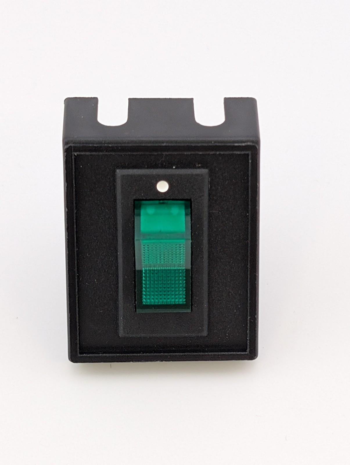 SPST (On-Off) Illuminated 110VAC Rocker Switch & Under-dash Mounting Bracket