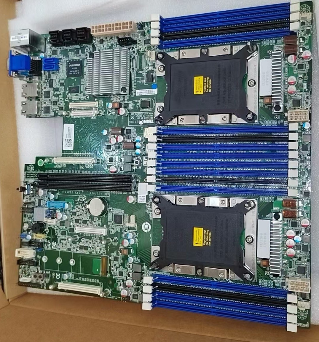 For TYAN S7106 server Motherboard,S7106GM2NR,Socket 3647 dual, work well