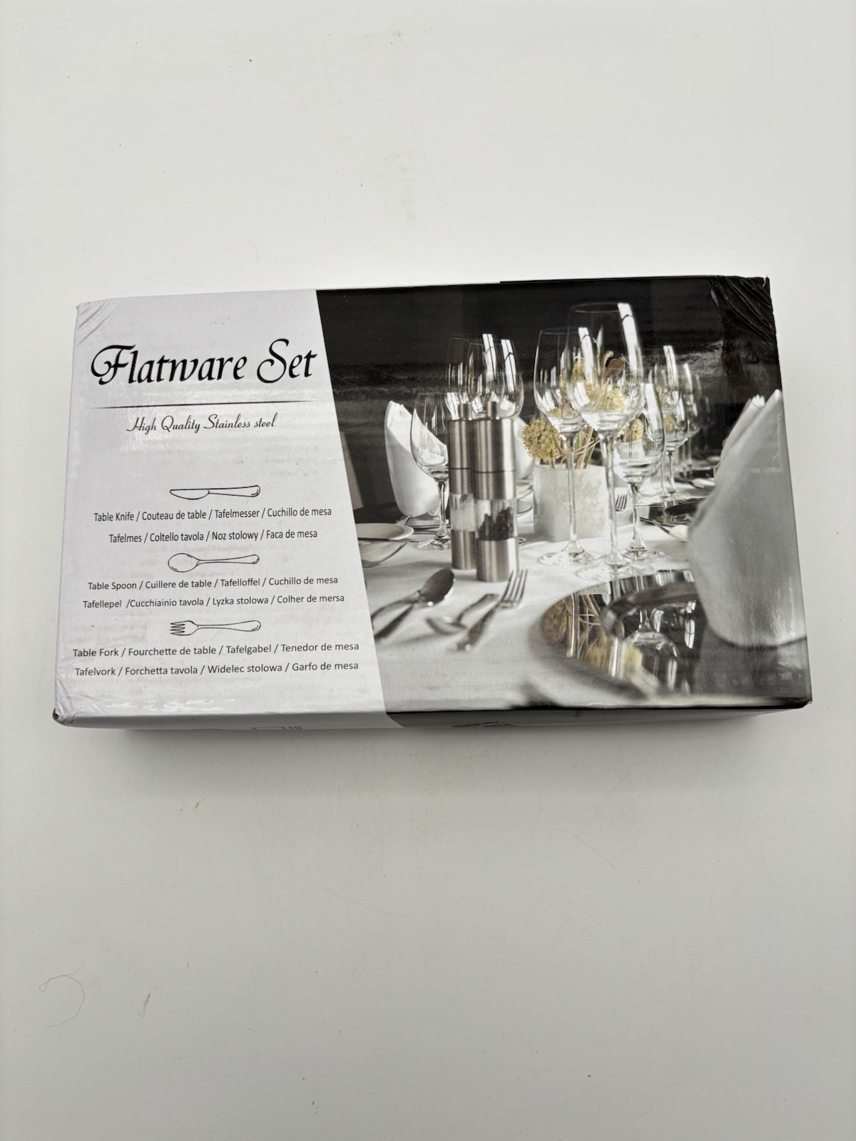Flatwear Set High Quality Stainless Steel Knives, Spoons & Forks 48 pc set New