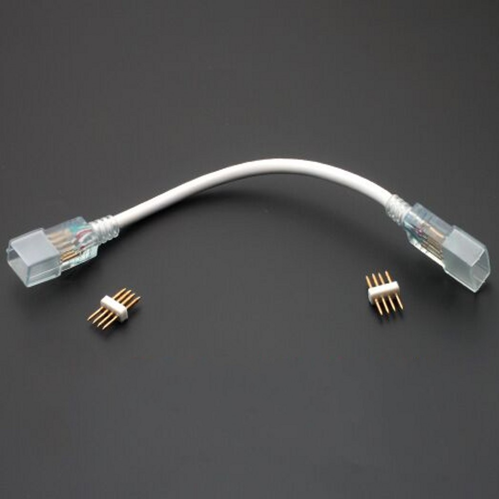110V 220V Strip Connector 2pin 4pin RGB Led strip  Connector 6-12mm PCB Cornner