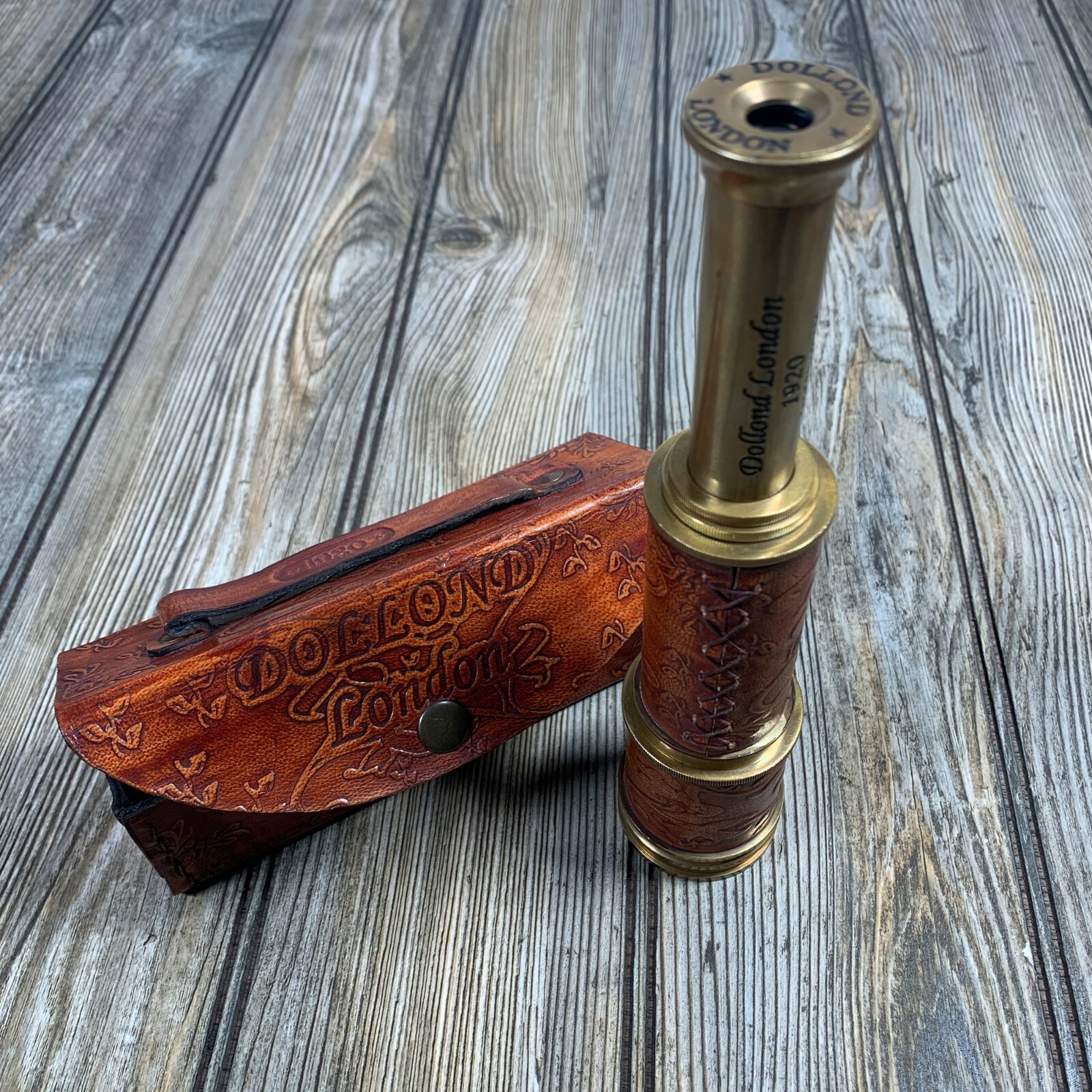Nautical Solid Brass Spyglass Telescope Gift